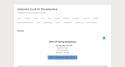 Desktop Screenshot of catalysisclubphilly.org
